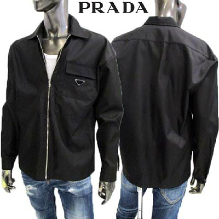 楽天市場】【完売】PRADA プラダ 長袖シャツ メンズ トップス 胸 