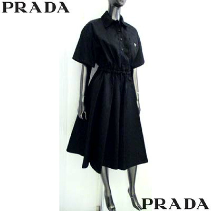 楽天市場】PRADA プラダ ワンピース レディース ドレス 半袖 胸 