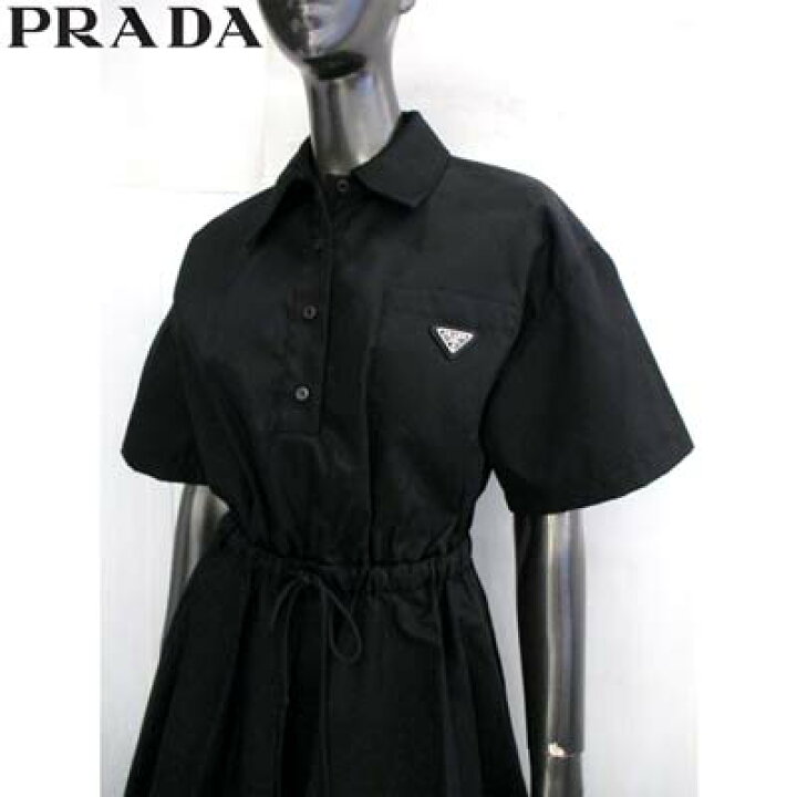 楽天市場】PRADA プラダ ワンピース レディース ドレス 半袖 胸 