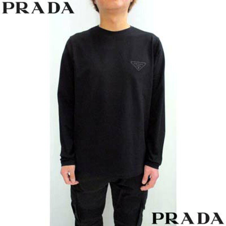 楽天市場】PRADA プラダ ロンT メンズ 長袖Tシャツ ロングTシャツ 