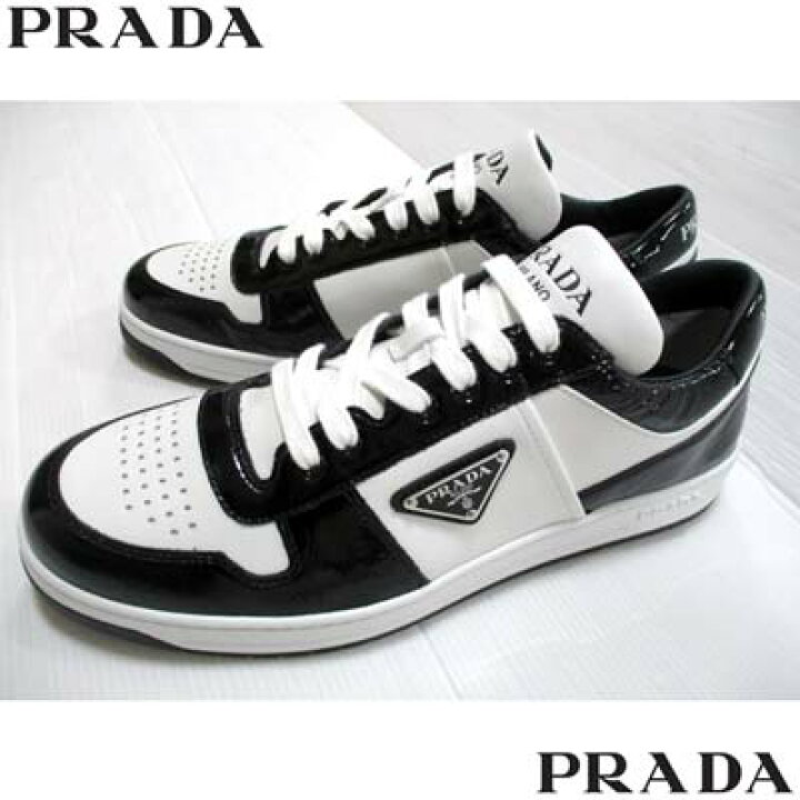 楽天市場】PRADA プラダ スニーカー メンズ 靴 ボディ部分 
