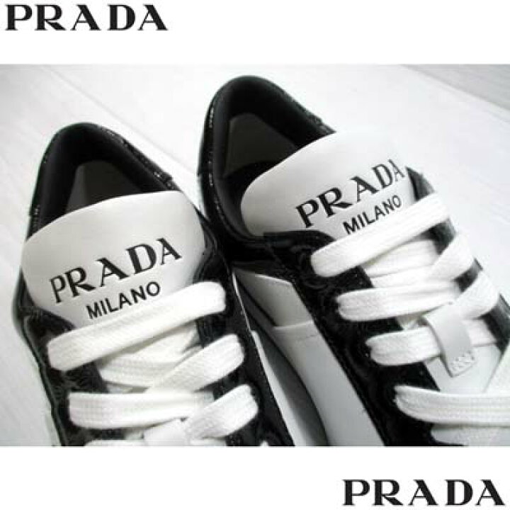 楽天市場】PRADA プラダ スニーカー メンズ 靴 ボディ部分 
