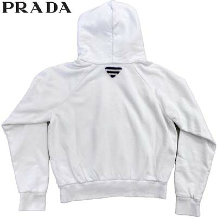 楽天市場】PRADA プラダ パーカー レディース フーディ スウェット 
