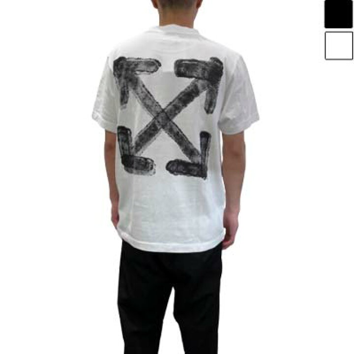 楽天市場】OFF-WHITE オフホワイト 半袖Tシャツ メンズ カットソー 