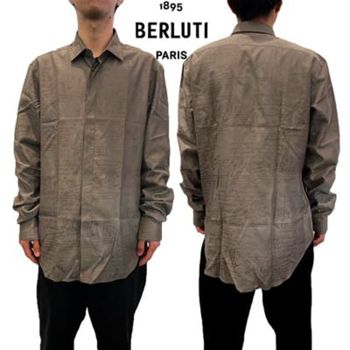 楽天市場】BERLUTI ベルルッティ 長袖シャツ メンズ カジュアルシャツ 