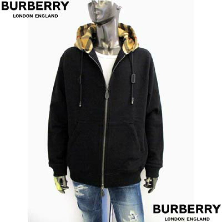 楽天市場】BURBERRY バーバリー パーカー メンズ フーディ スウェット 