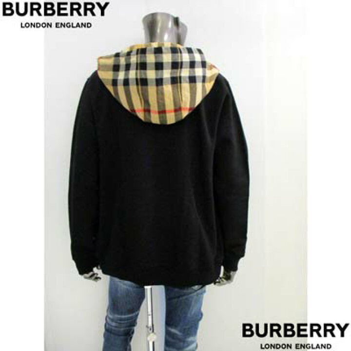 楽天市場】BURBERRY バーバリー パーカー メンズ フーディ スウェット 
