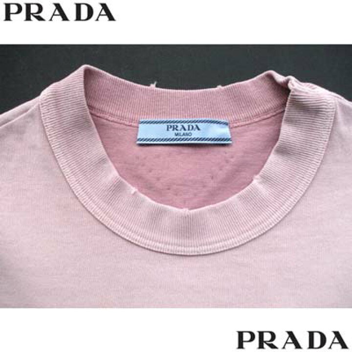 楽天市場】PRADA プラダ 半袖Tシャツ レディース カットソー ブランド 