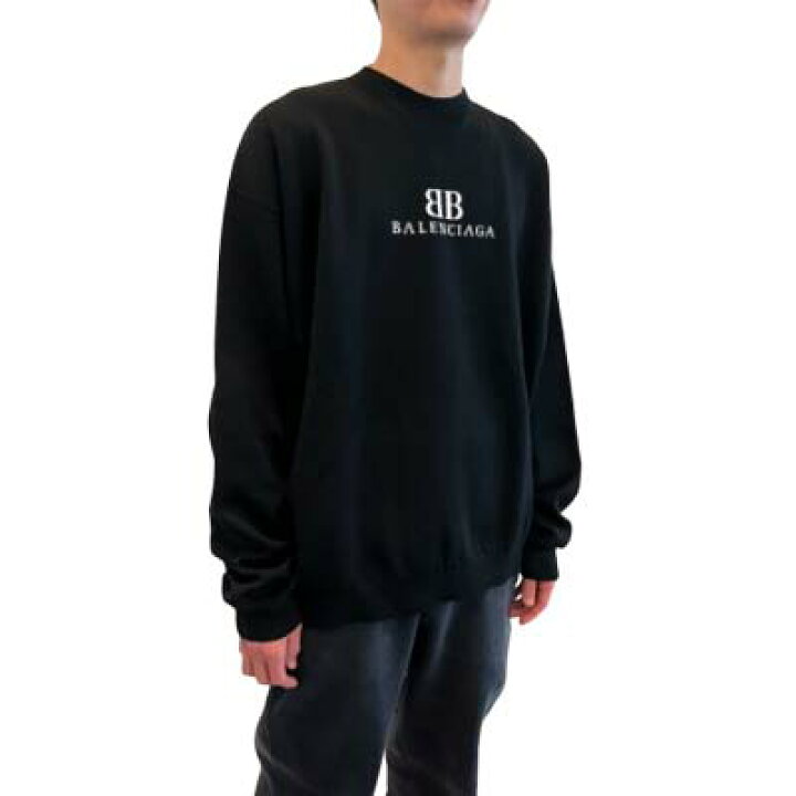 BALENCIAGA バレンシアガ ウール バックロゴ ニット BALENCIAGA 