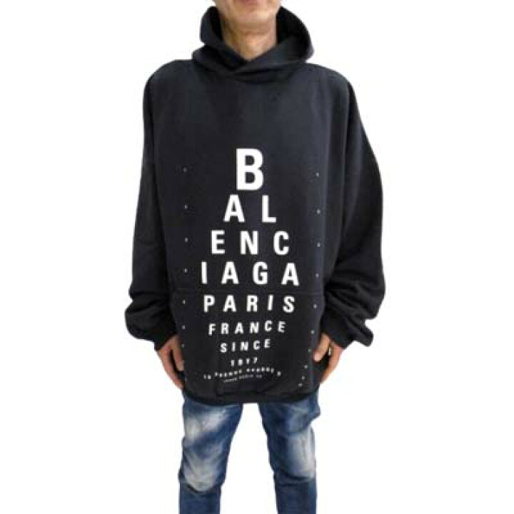 楽天市場】BALENCIAGA バレンシアガ パーカー ユニセックス フーディ 