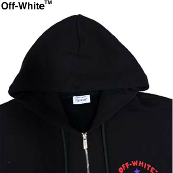 楽天市場】OFF-WHITE オフホワイト パーカー メンズ フーディ ジップ 