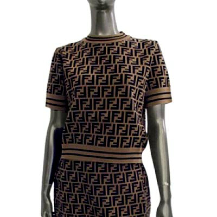 楽天市場】FENDI フェンディ 半袖セーター キッズ ニット 大人着用可 