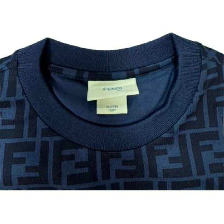 楽天市場】FENDI フェンディ 半袖Tシャツ キッズ 大人着用可 ズッカ柄 