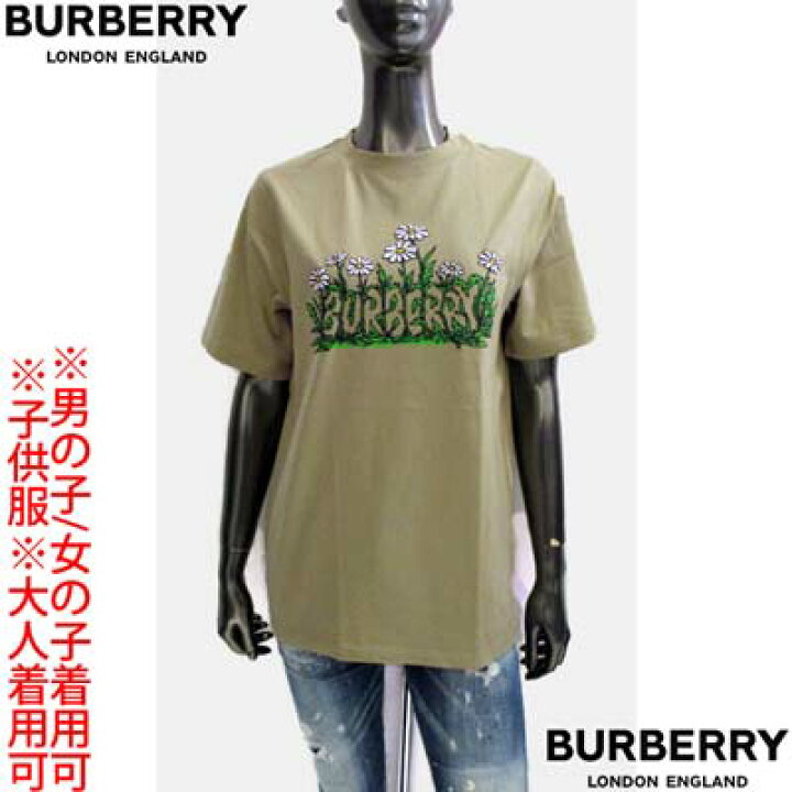 楽天市場】BURBERRY バーバリー 半袖Tシャツ キッズ カットソー 大人 
