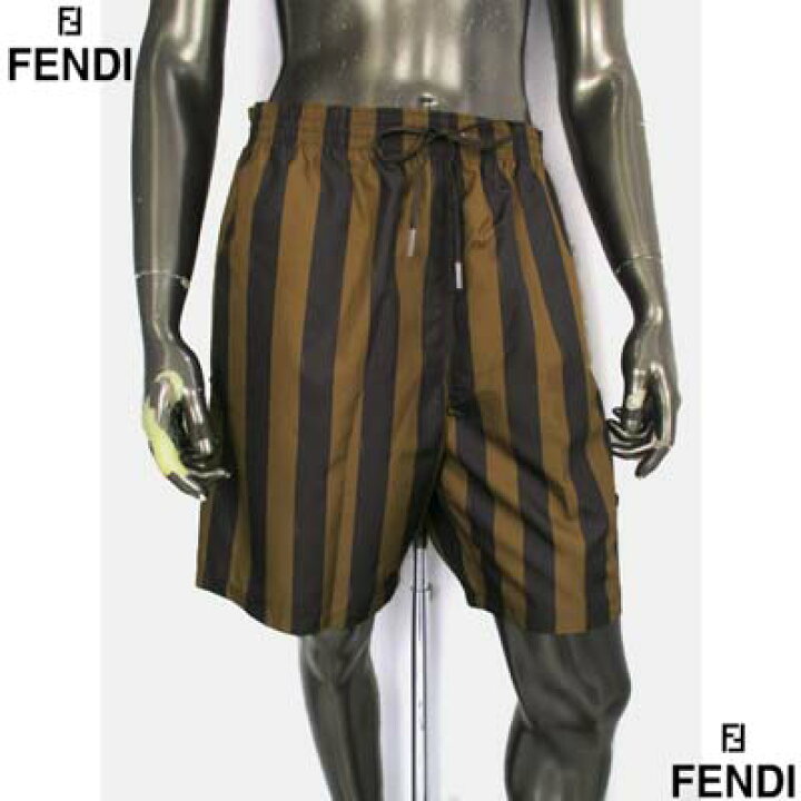 楽天市場】FENDI フェンディ スイムパンツ メンズ 水着 ストライプ 