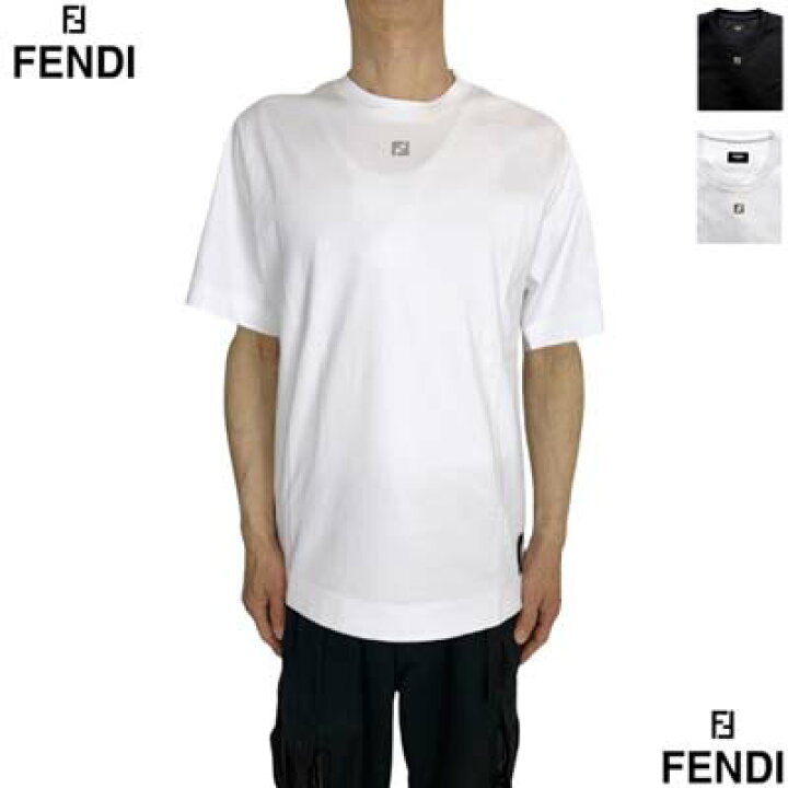 楽天市場】FENDI フェンディ 半袖Tシャツ メンズ FFメタル ブランド 