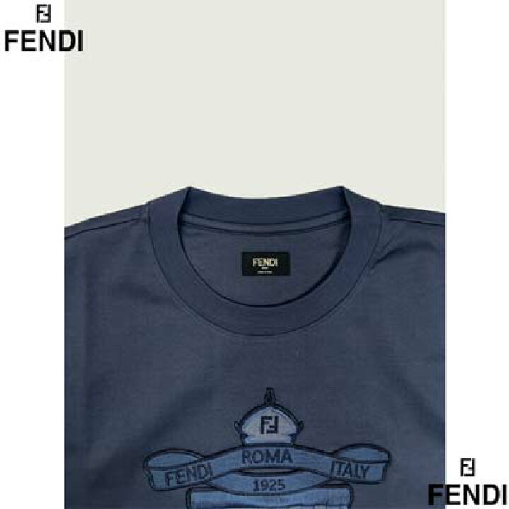 楽天市場】FENDI フェンディ 半袖Tシャツ メンズ カットソー ブランド 
