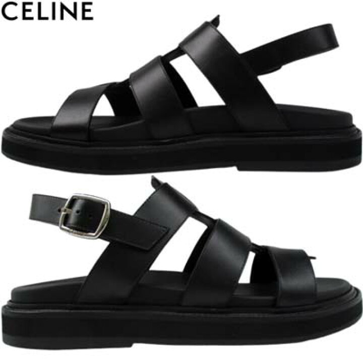 楽天市場】CELINE セリーヌ サンダル メンズ ブランドロゴ トリオンフ 