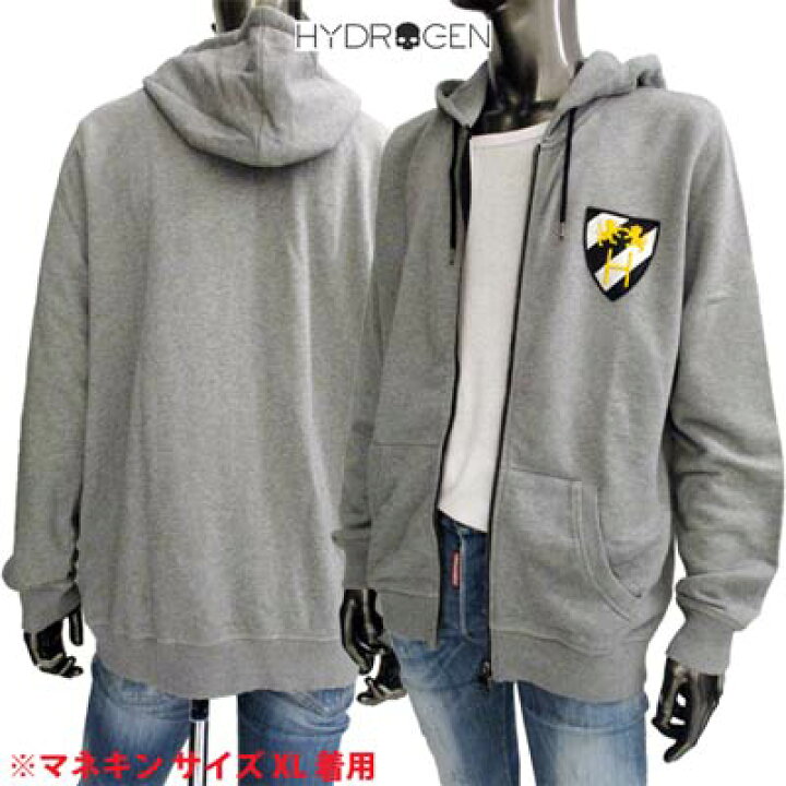 楽天市場】ハイドロゲン HYDROGEN メンズ トップス パーカー 