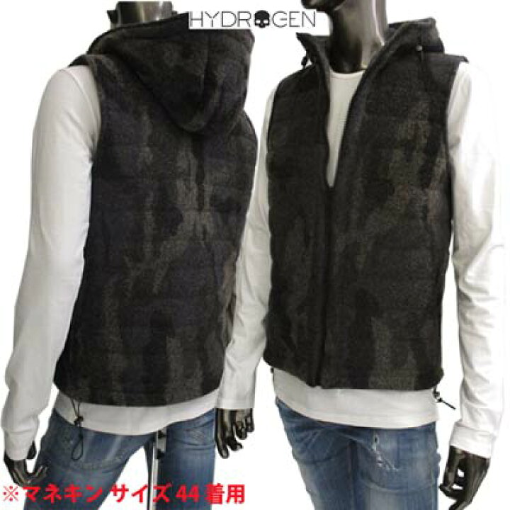 楽天市場】ハイドロゲン HYDROGEN メンズ アウター ジャケット ベスト  