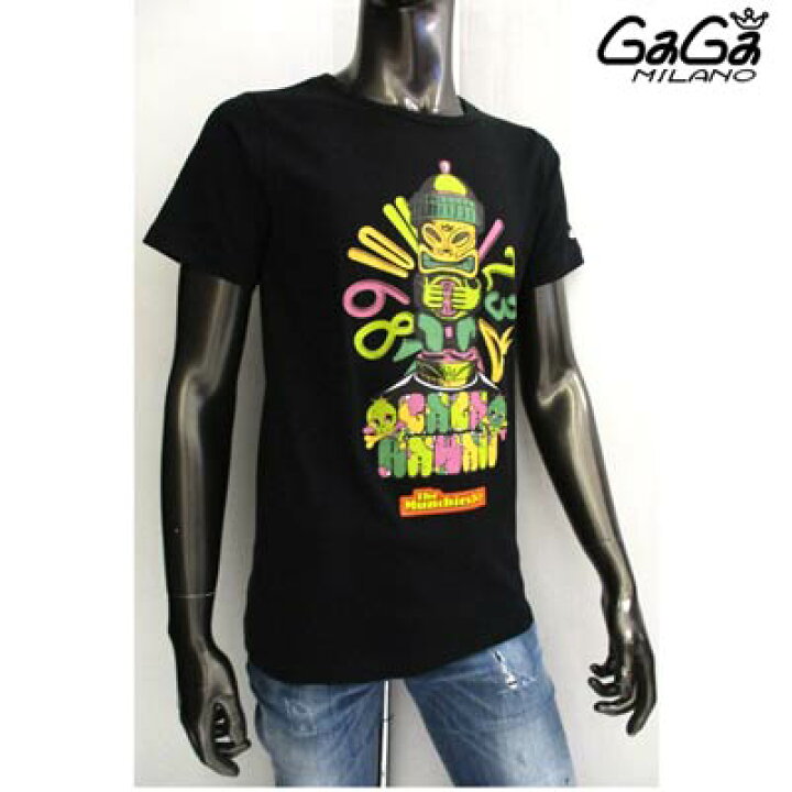 楽天市場】ガガミラノ GaGaMILANO メンズ トップス 半袖 Tシャツ ロゴ 
