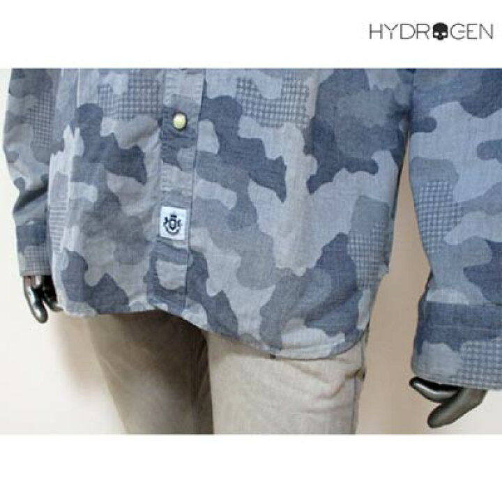 楽天市場】ハイドロゲン HYDROGEN メンズ トップス シャツ 長袖 
