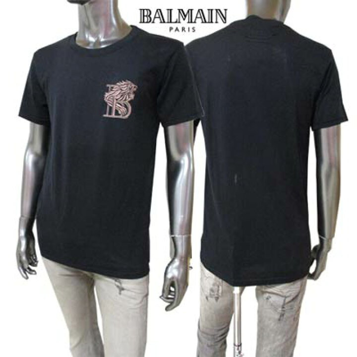 楽天市場】バルマン BALMAIN メンズ トップス Tシャツ 半袖 ロゴ 