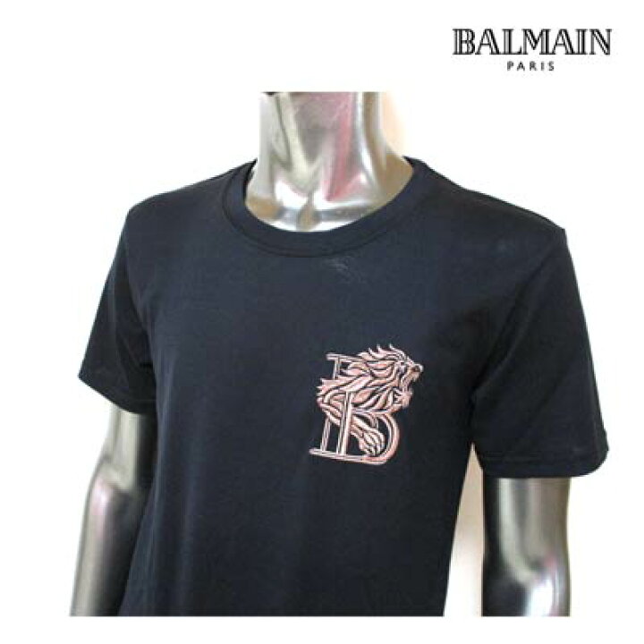 楽天市場】バルマン BALMAIN メンズ トップス Tシャツ 半袖 ロゴ 