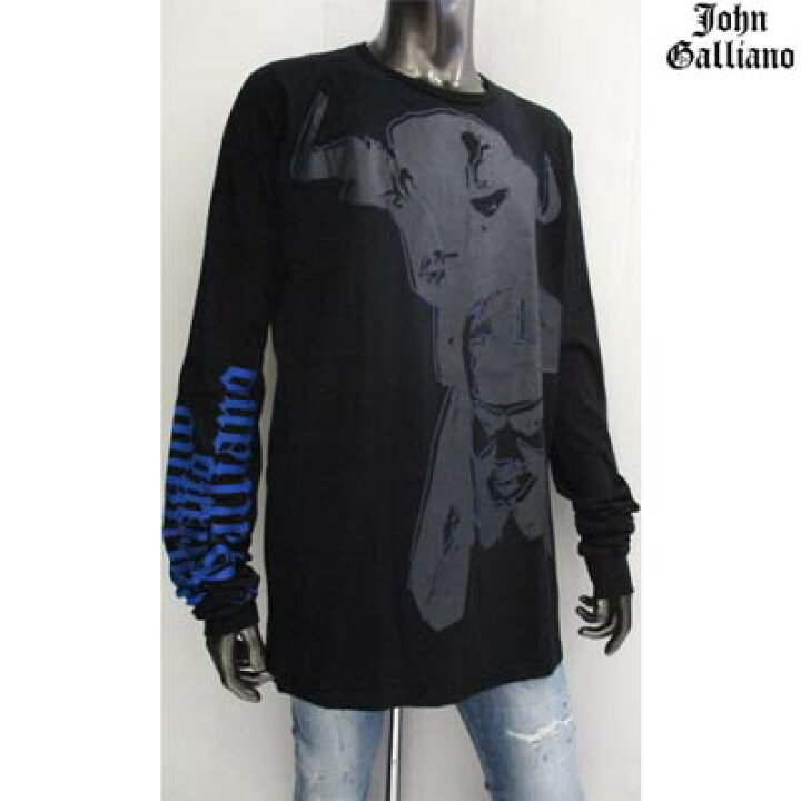 楽天市場】ジョンガリアーノJOHN GALLIANO メンズ トップス 長袖 ロンT 