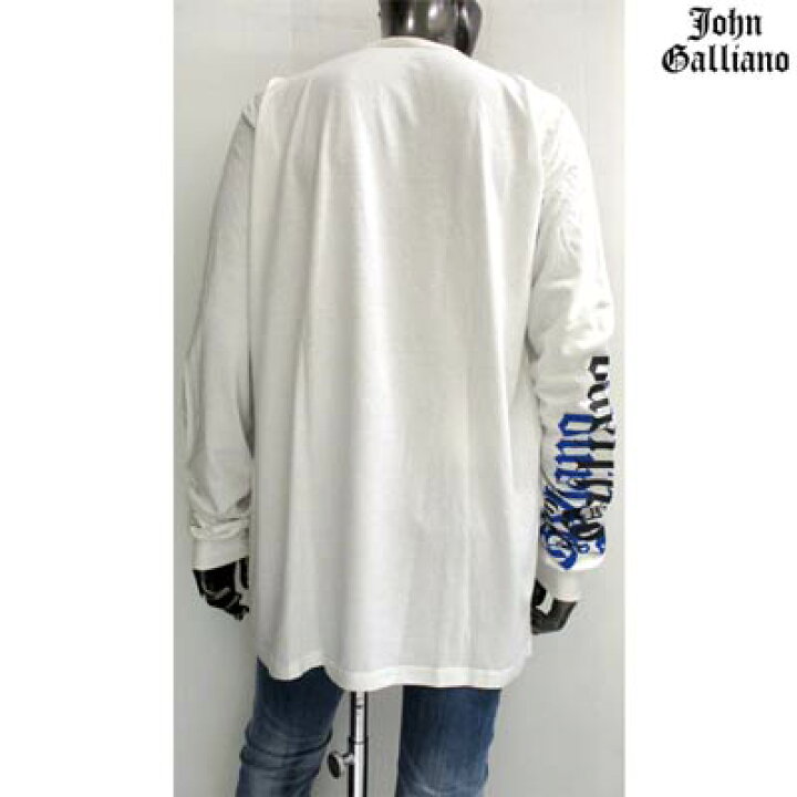 楽天市場】ジョンガリアーノJOHN GALLIANO メンズ トップス 長袖 ロンT 