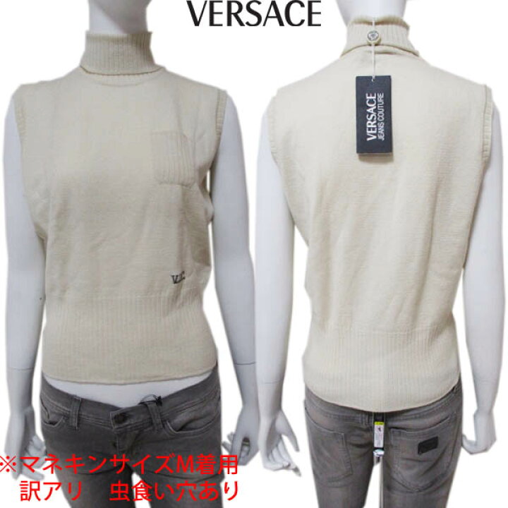 楽天市場】ヴェルサーチ VERSACE レディース ノースリーブ ニット  