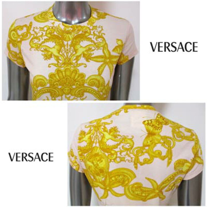 楽天市場】ヴェルサーチ VERSACE レディース トップス Tシャツ 半袖 