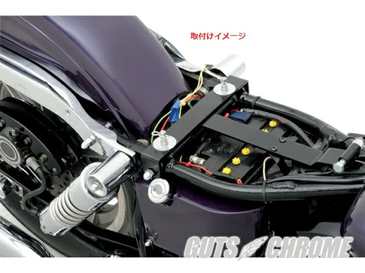 楽天市場】0820-0042ショベル4速フレーム用ソロシートマウントキット 