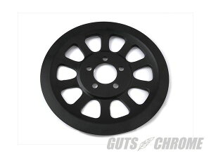 【取寄】20-0967 リア プーリー カバー, ブラック グロス フィニッシュ FXST 2007-UPFLT 2007-UP