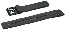 カシオ スタンダード MQ24 etc 互換 ベルト 16mm ラバー ウレタン 凸型 ca-010