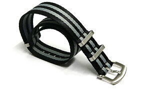 rv NATO xg 20mm 22mm iC ubNx[XO[C 3O Xgbv na005-bk-gry