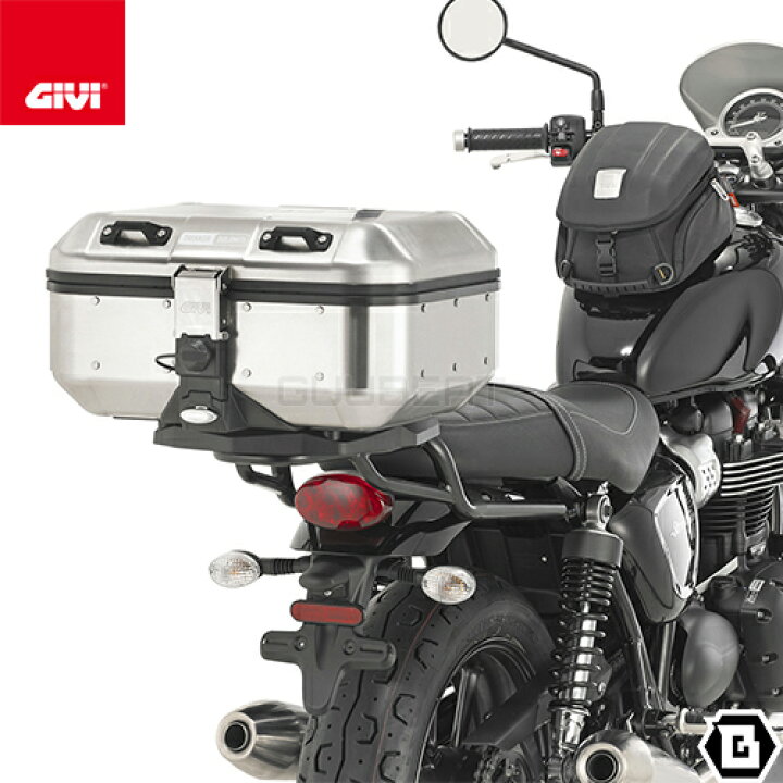GIVI ジビ バイク用 リアボックス 30L ブラック モノキーケース アルミ製 TREKKER DOLOMITI DLM30B 98634  通販