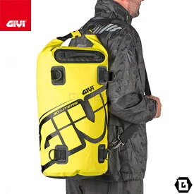 GIVI EA114FL Easy-T 防水ドラムバッグ ネオンイエローカラー 30L容量／ジビ