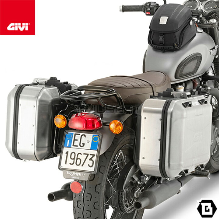 トライアンフ ボンネビル用 GIVI つっこむ ジビ リアキャリア