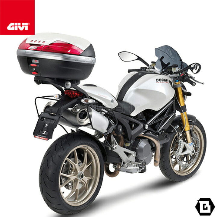 楽天市場】GIVI T681 サイドバッグホルダー／DUCATI モンスター 1100 