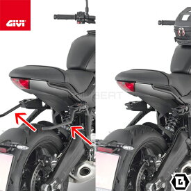 GIVI TR6419 サイドバッグサポート クイックリリース機能付き REMOVE-X (リムーブエックス)／TRIUMPH トライデント 660専用