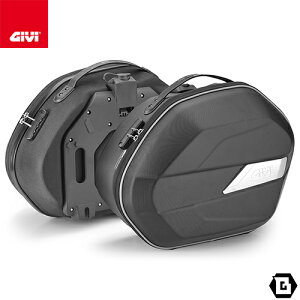 GIVI WL900B サイドバッグ セミハード MONOKEY 50L 片側 25L 容量 汎用タイプ バイク用