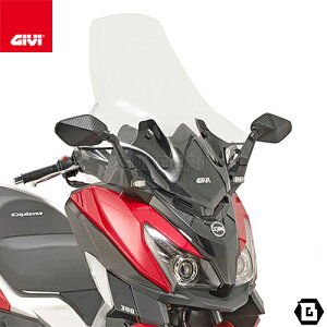 GIVI 7056DT �X�N���[�� �N���A ��^�E�C���h�V�[���h�i�ʔ���t�L�b�g�K�v�j SYM JOYMAX Z 300 Z E5+ �N���[�W�� 300 �W���C���C�h 300 �W���C�}�b�N�X Z+ 300 �W���C�}�b�N �Ή� �o�C�N�p