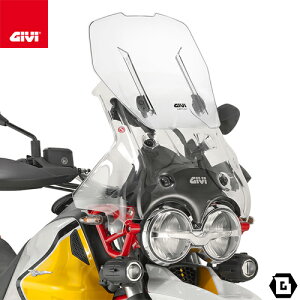 GIVI AF8203B �N���A�X�N���[�� Airflow �G�A�t���[ �X���C�h�ώ��E�C���h�V�[���h MOTO GUZZI V85 TT �Ή� ��p�݌v �o�C�N�p