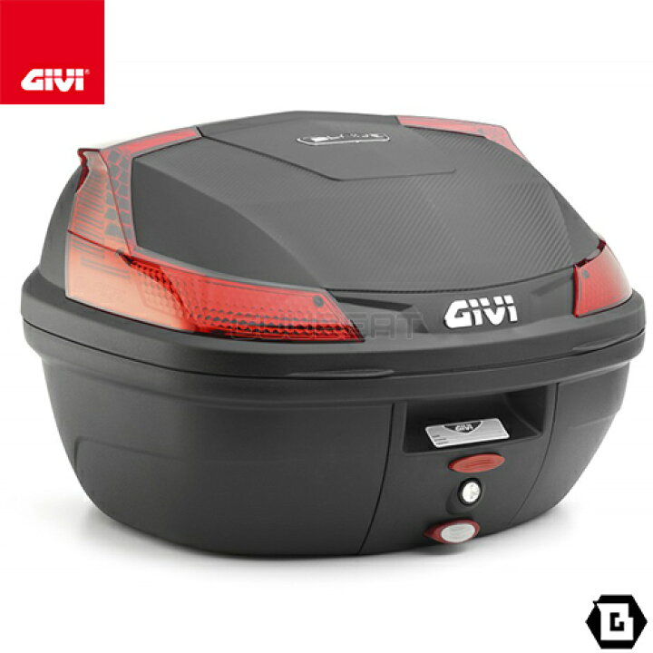楽天市場】GIVI B37N トップケース 37L容量 MONOLOCK ( モノロック 