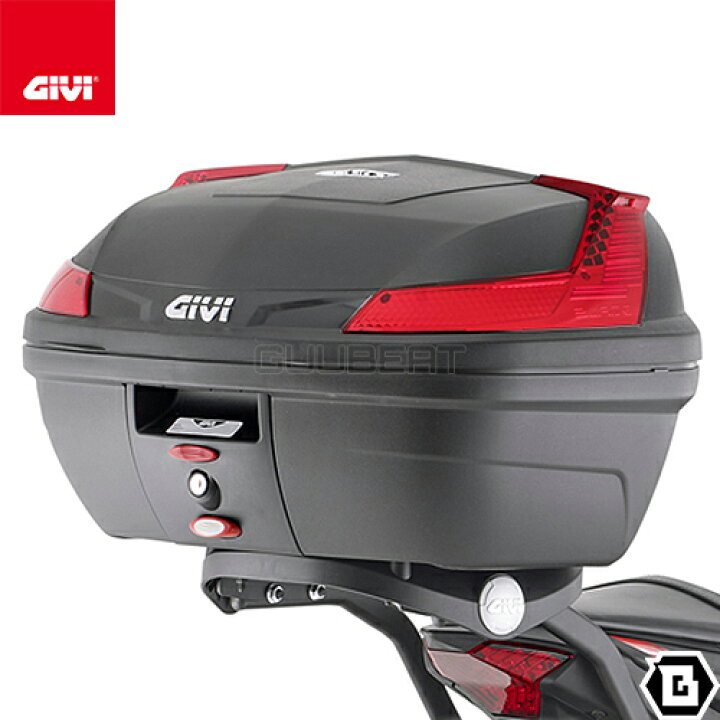 楽天市場】GIVI B37N トップケース 37L容量 MONOLOCK ( モノロック 