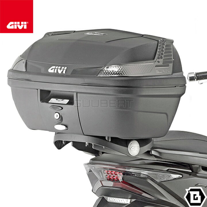 楽天市場】GIVI B37NT トップケース 37L容量 MONOLOCK ( モノロック 