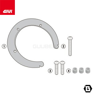 GIVI BF52 �^���N���b�N �A�^�b�`�����g TANKLOCK�^���N�o�b�O�p�t�����W KAWASAKI Z 750 �Ή� ��p�݌v �o�C�N�p