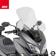 GIVI D3115ST クリアスクリーン SUZUKI バーグマン 400 対応 専用設計 バイク用