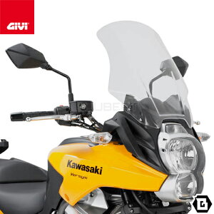 GIVI D410ST �N���A�X�N���[�� KAWASAKI ���F���V�X 650 �Ή� ��p�݌v �o�C�N�p